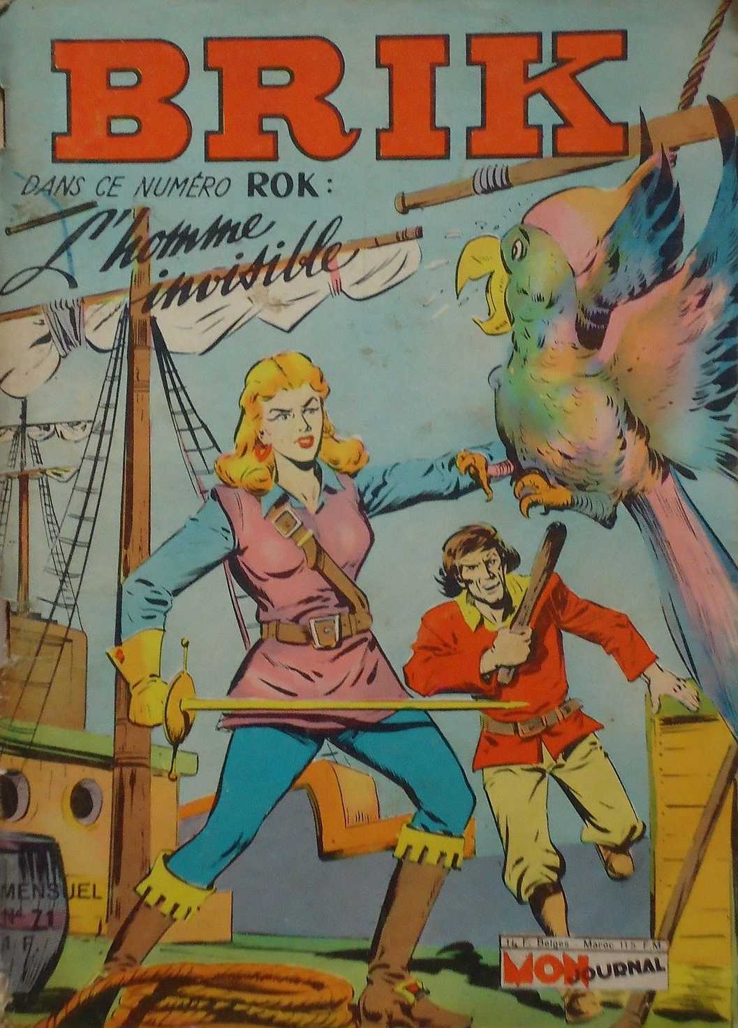 Scan de la Couverture Brik n 71